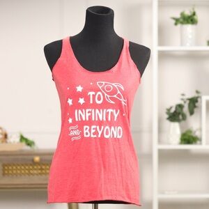 Disney Toy Story Custom Made To Infinity and Beyond Tank Top- Size Small- New!